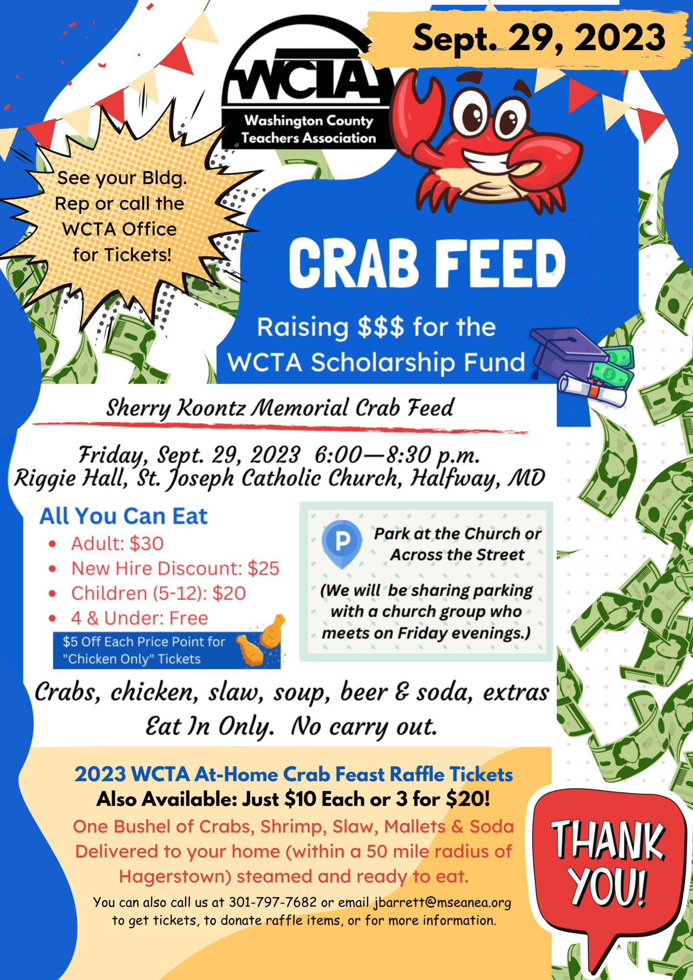 Crab Feed Posters